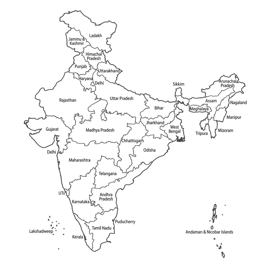 Map of India
